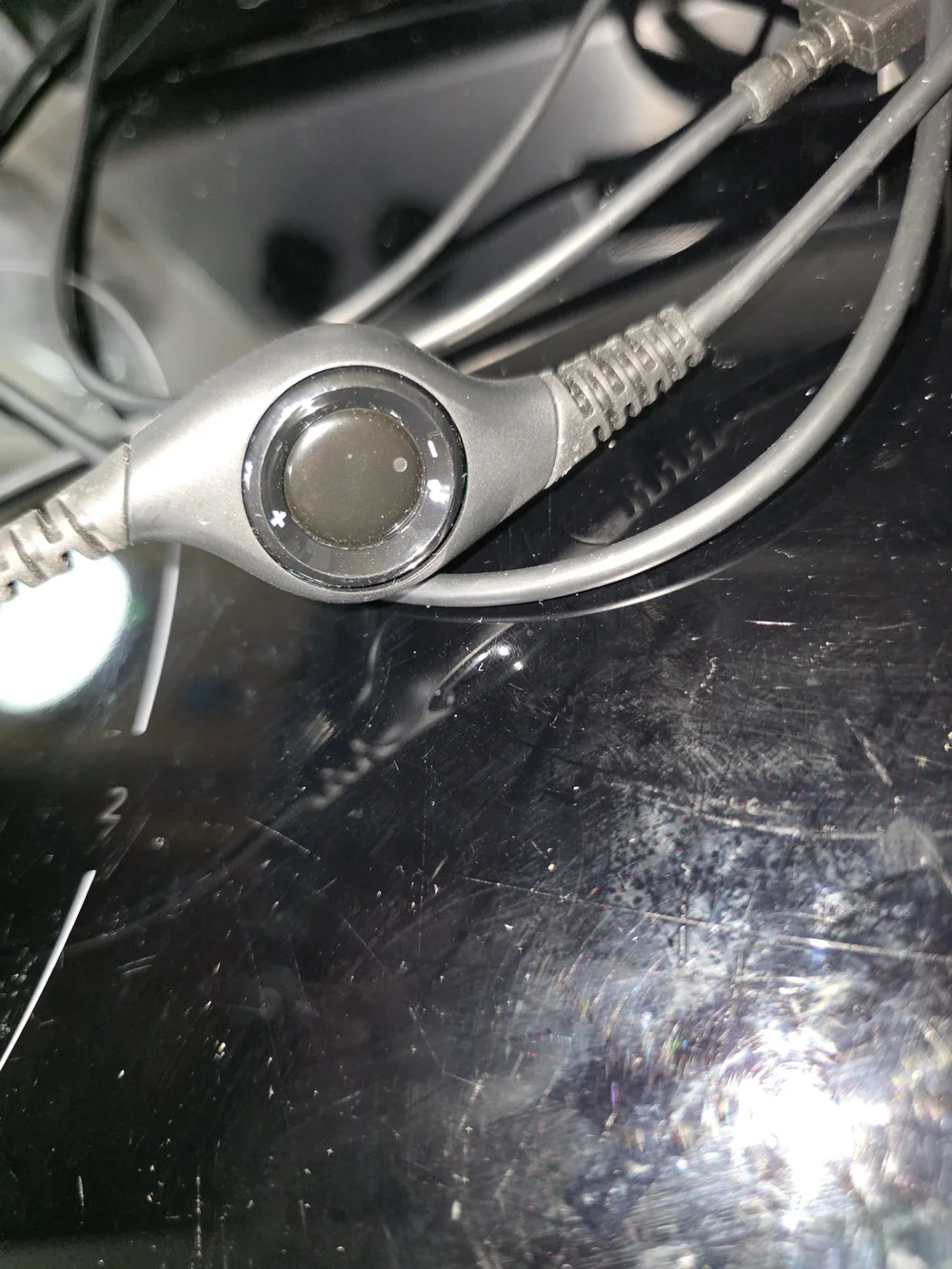 Wired Black On-Ear Headset with Inline Controls